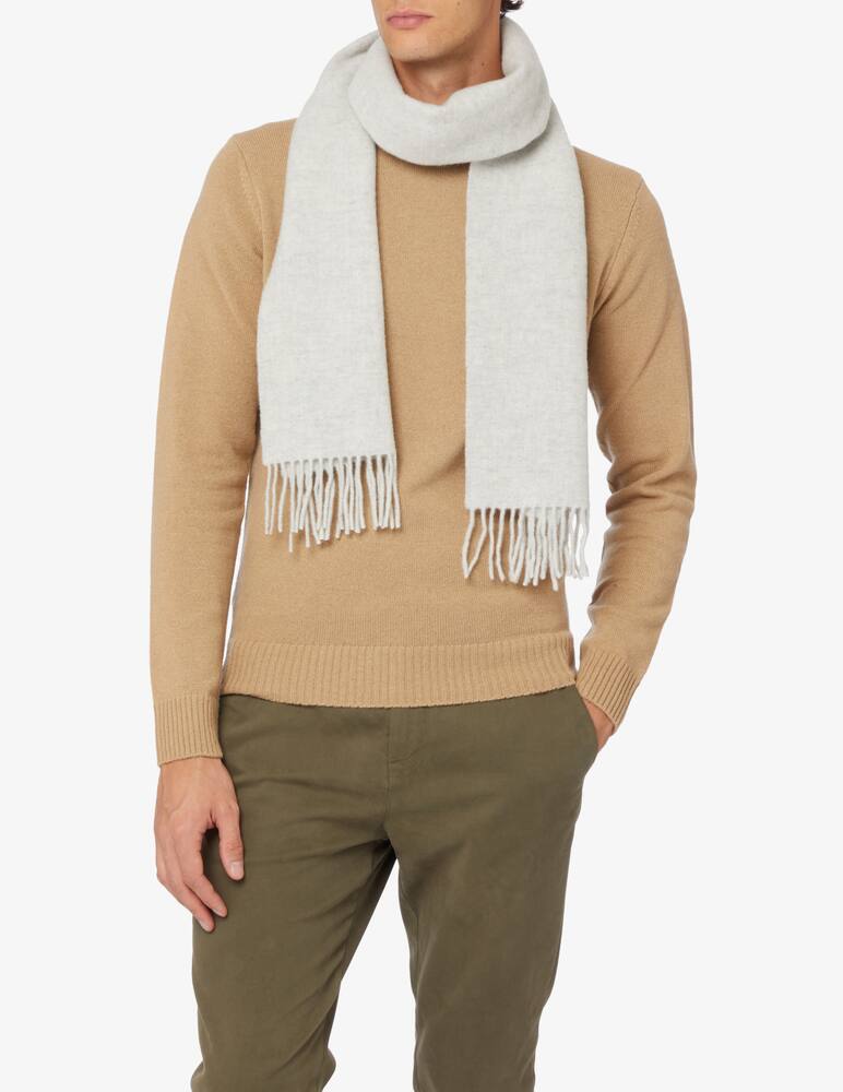 Marc O'Polo Wool scarf - Grey - picture 1