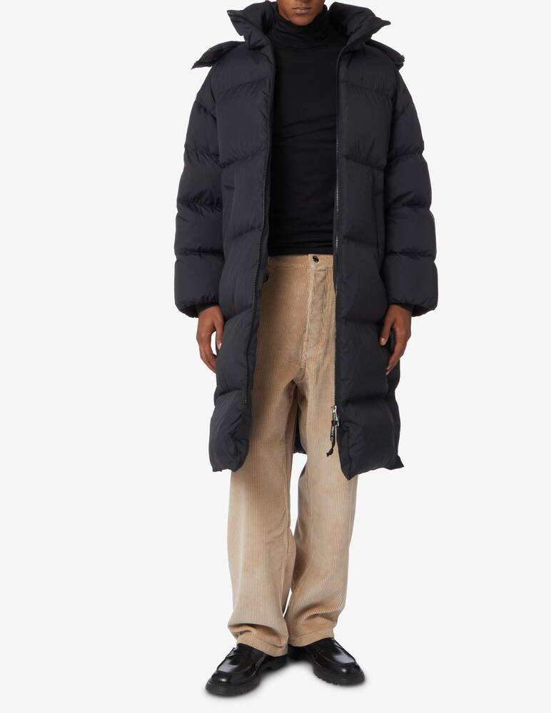 rinascente Marc O'Polo Hooded puffer long jacket - Black