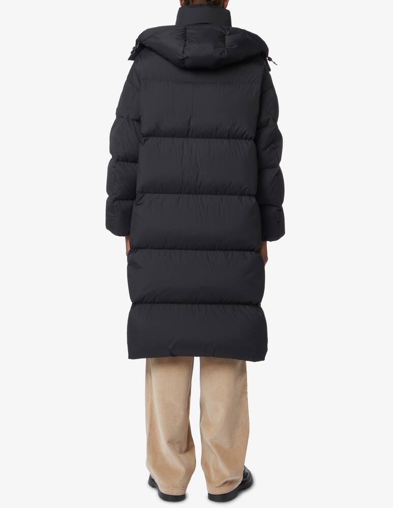 rinascente Marc O'Polo Hooded puffer long jacket - Black