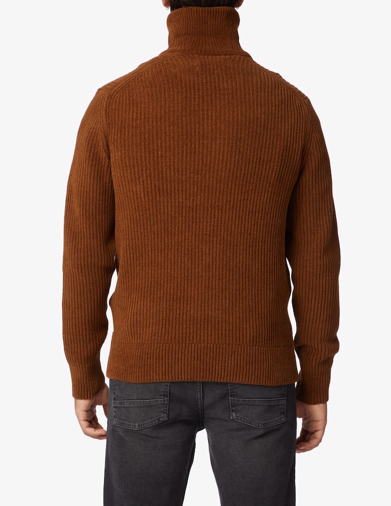 Marc O'Polo Cardigan con cerniera - Marrone - immagine 3 Marc O'Polo Cardigan con cerniera - Marrone - immagine 3