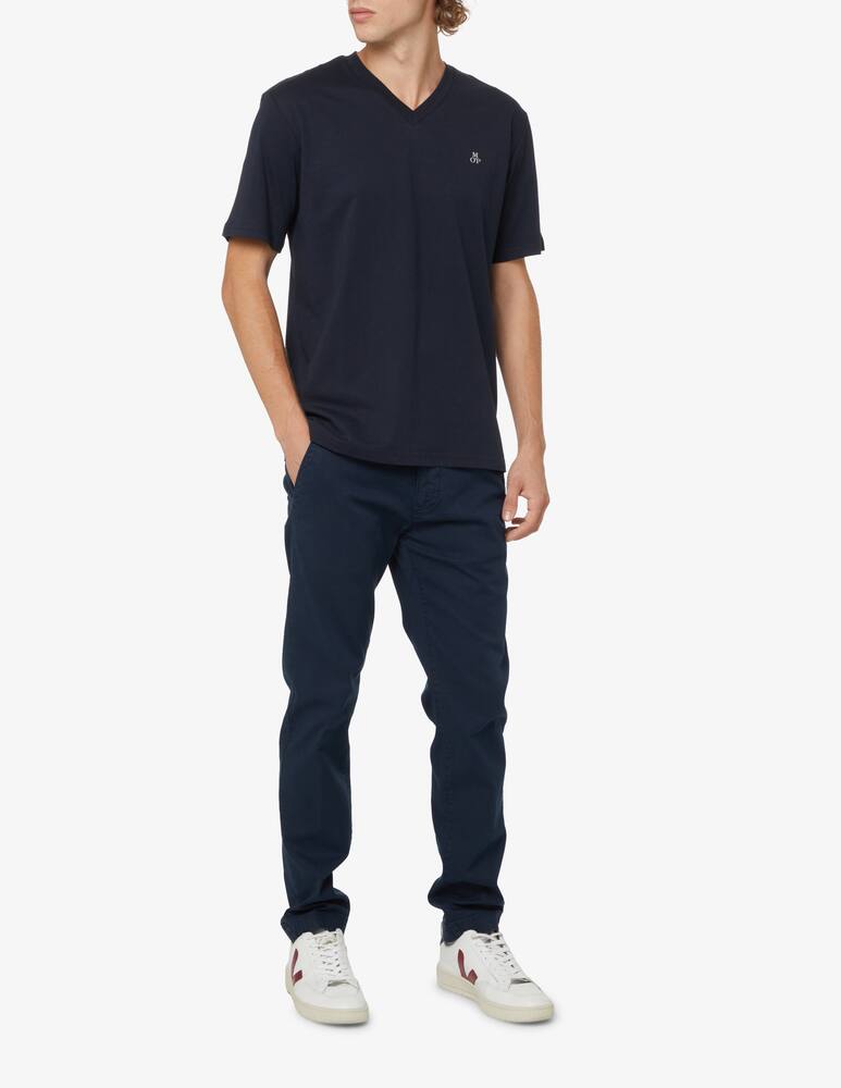 rinascente Marc O'Polo V-neck logo t-shirt - Blue
