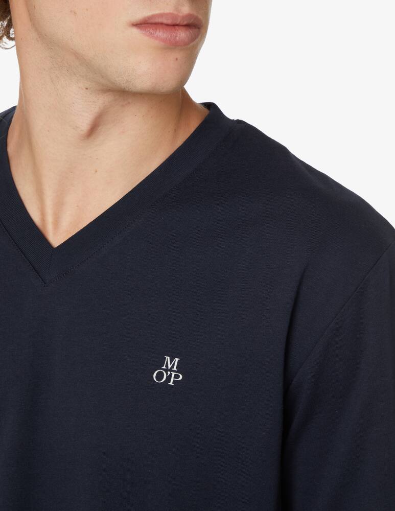 rinascente Marc O'Polo V-neck logo t-shirt - Blue
