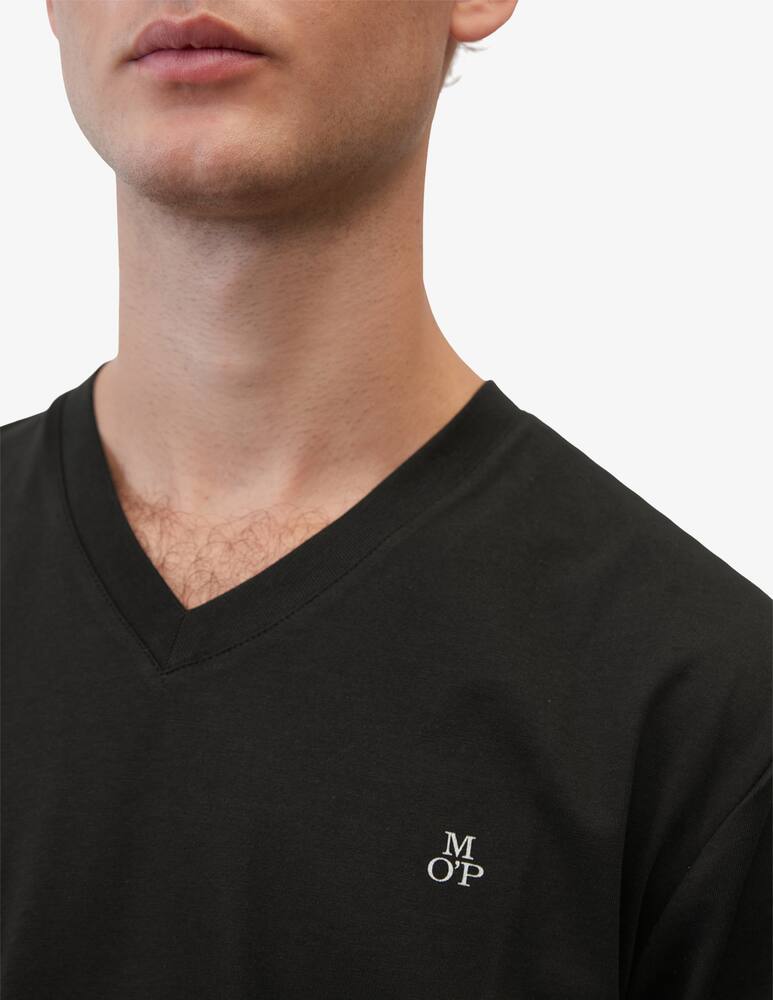 rinascente Marc O'Polo Logo print v neck t-shirt