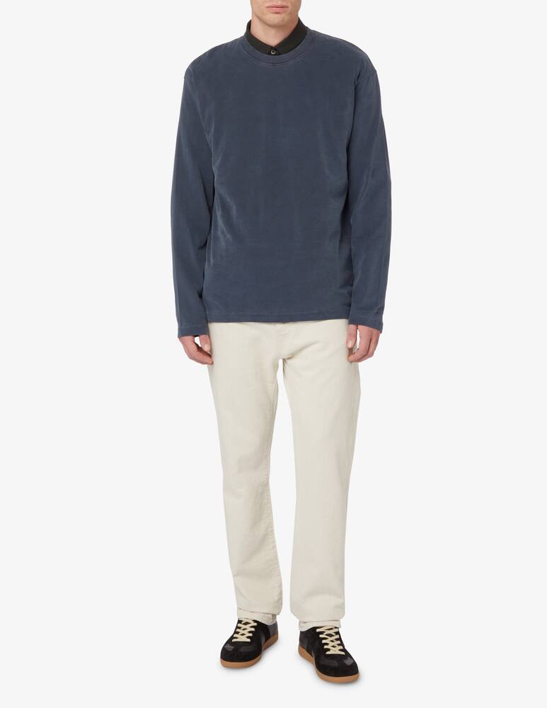 rinascente Marc O'Polo Embroidery long-sleeve t-shirt - Blue