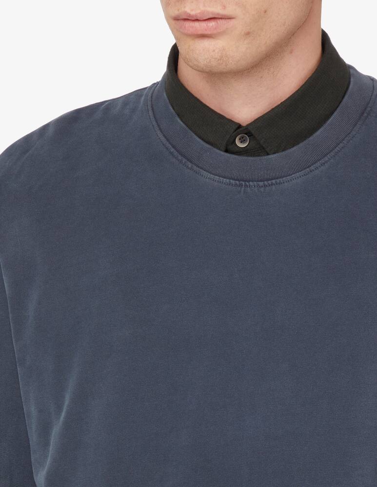 rinascente Marc O'Polo Embroidery long-sleeve t-shirt - Blue