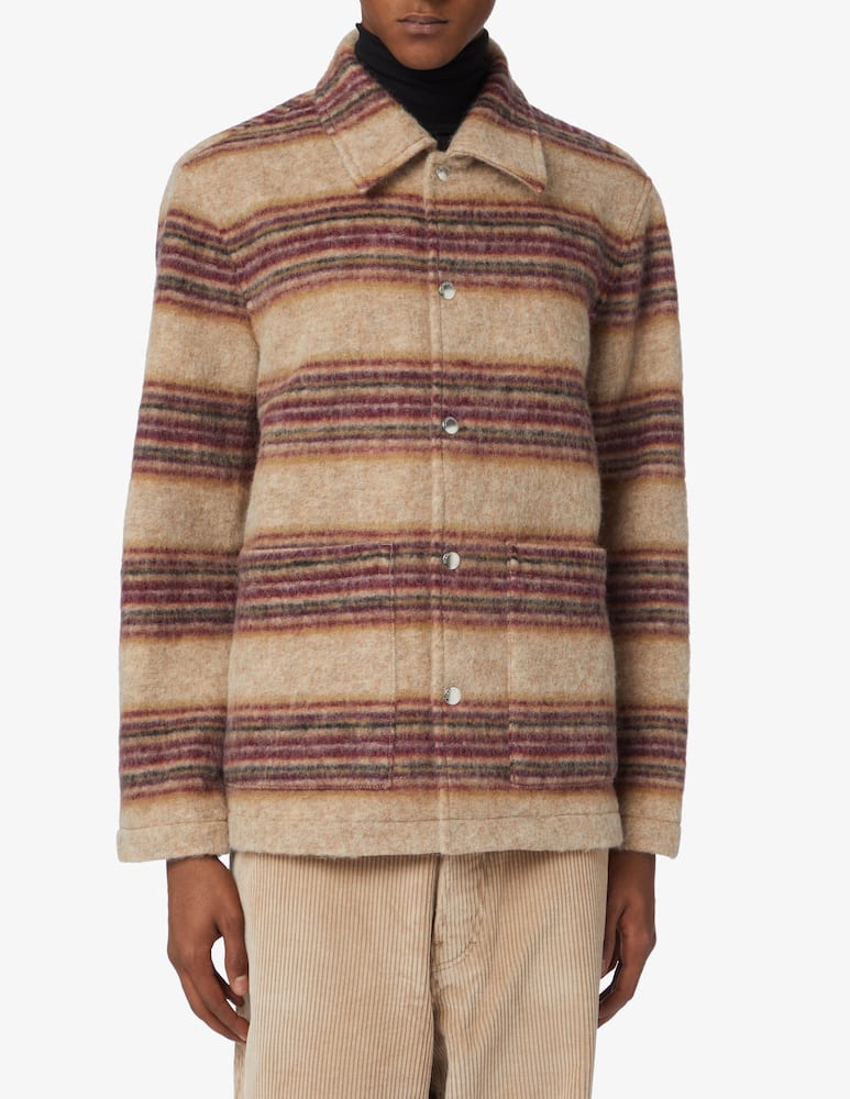Marc O'Polo Wool blend overshirt - Beige - picture 1 Marc O'Polo Wool blend overshirt - Beige - picture 1