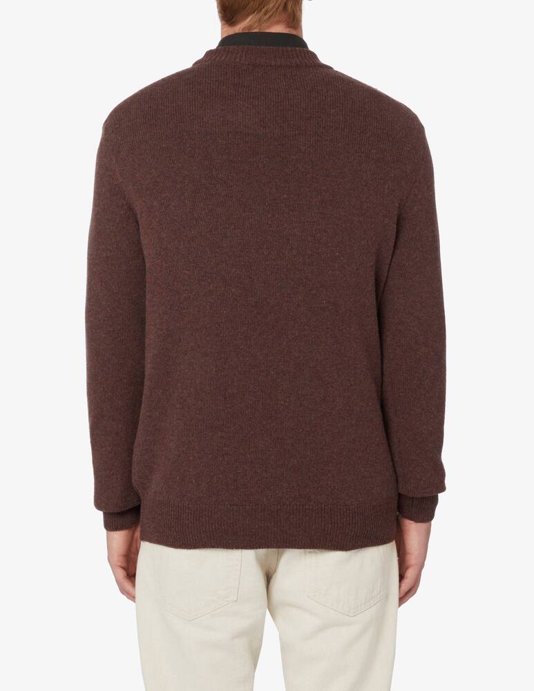 rinascente Marc O'Polo Maglia pullover girocollo in lana - Marrone