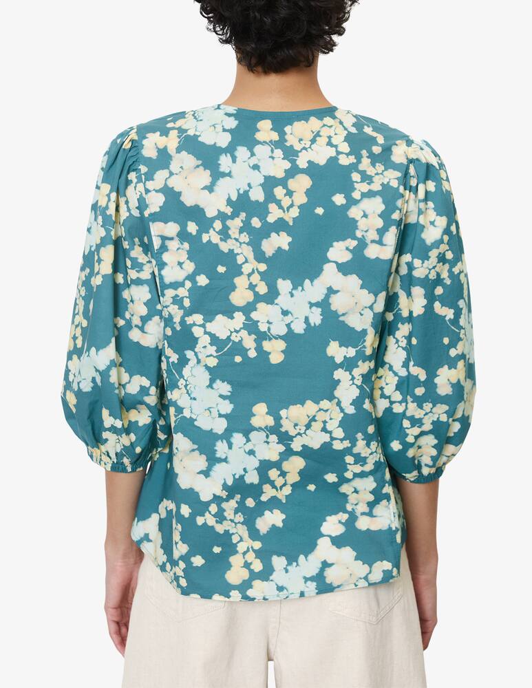 rinascente Marc O'Polo Blusa in cotone con maniche a 3/4