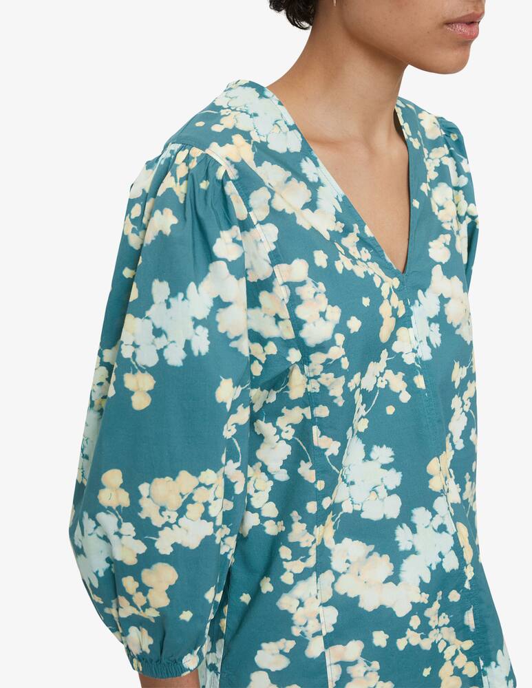 rinascente Marc O'Polo Blusa in cotone con maniche a 3/4