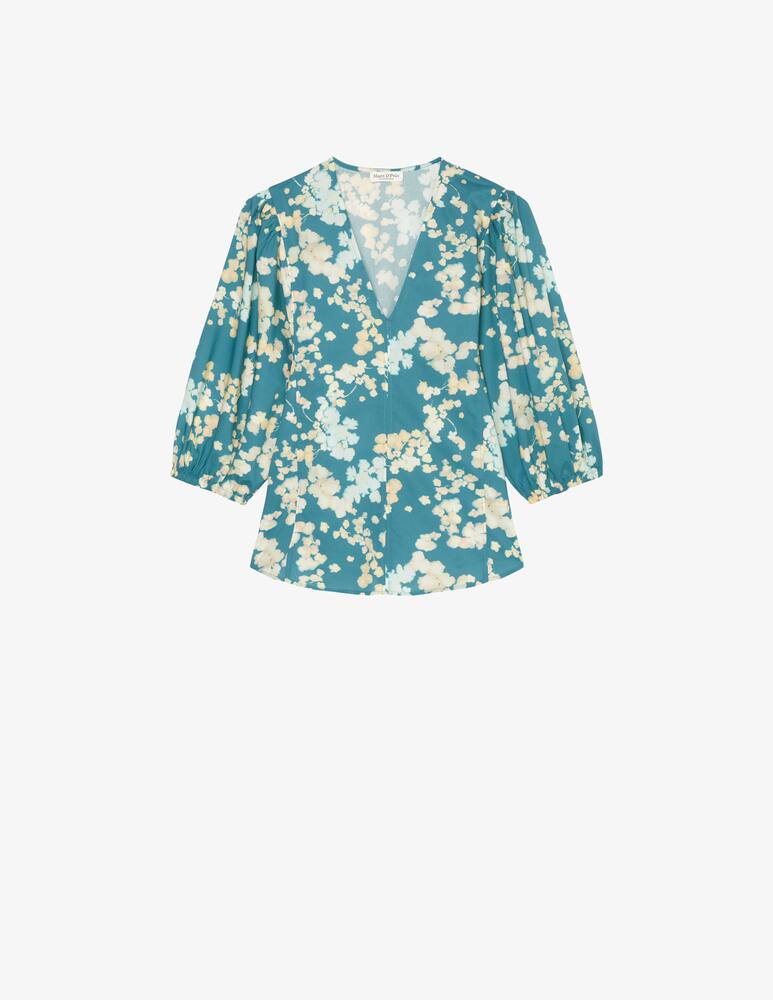 rinascente Marc O'Polo Blusa in cotone con maniche a 3/4
