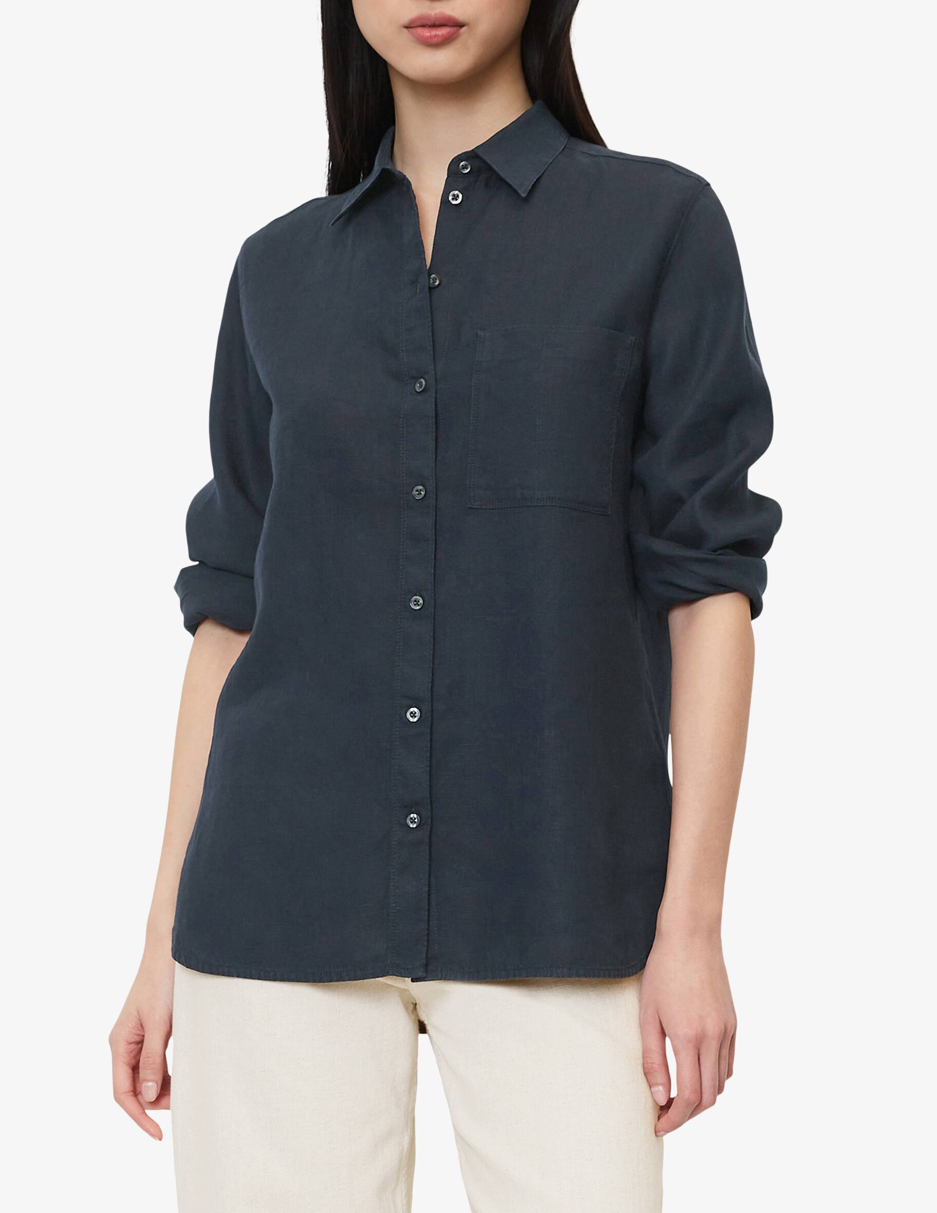 Shop Marc O'Polo Linen shirt on Rinascente