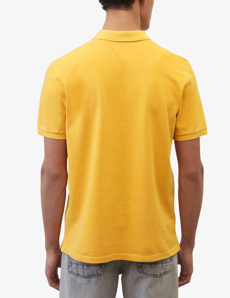 rinascente Marc O'Polo Rib details short sleeve polo 