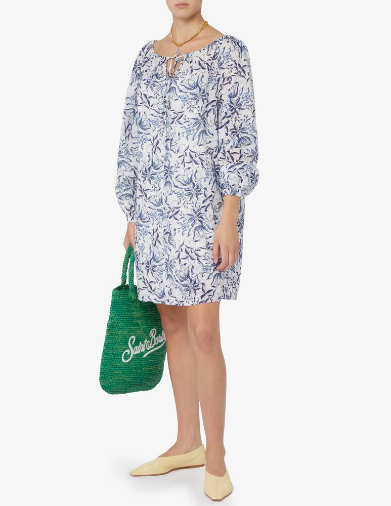 rinascente Marc O'Polo Short dress with floral print in voile