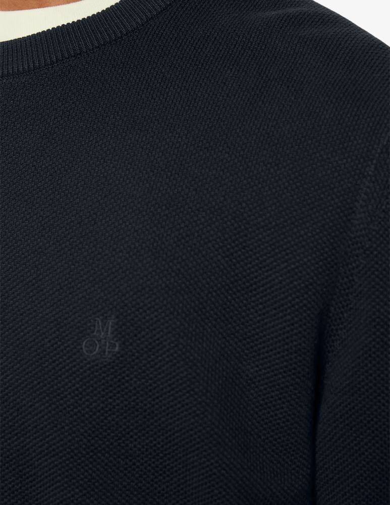 rinascente Marc O'Polo Crewneck cotton slub pique structure