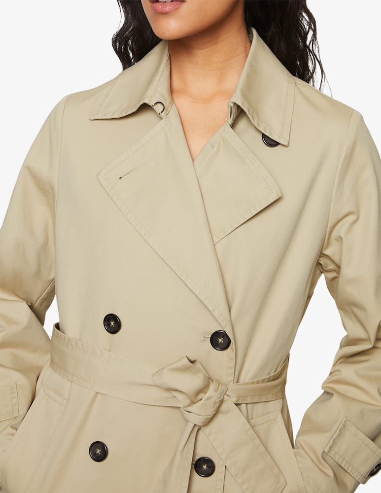 rinascente Marc O'Polo Trench corto in cotone con cintura