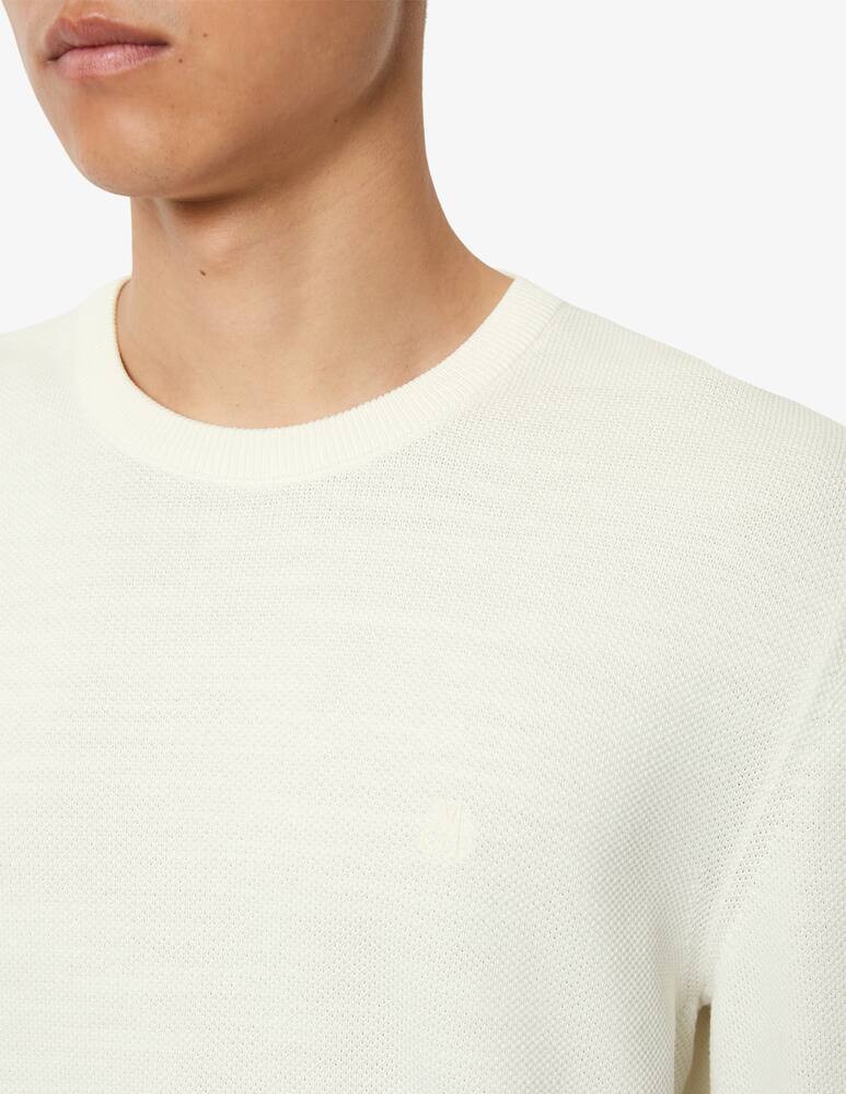 rinascente Marc O'Polo Crewneck cotton slub pique structure