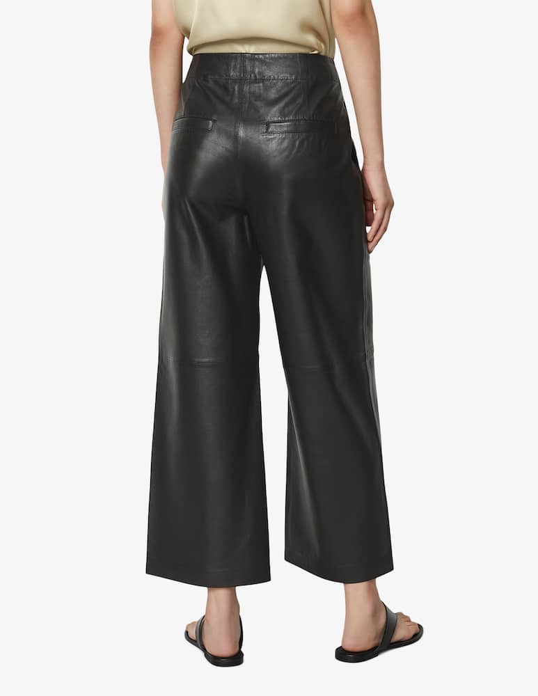Marc O'Polo Leather cropped pants - picture 2 Marc O'Polo Leather cropped pants - picture 2