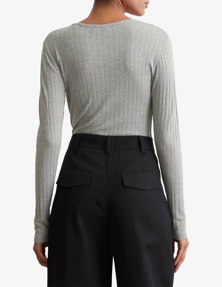 rinascente Marc O'Polo Henley ribbed t-shirt