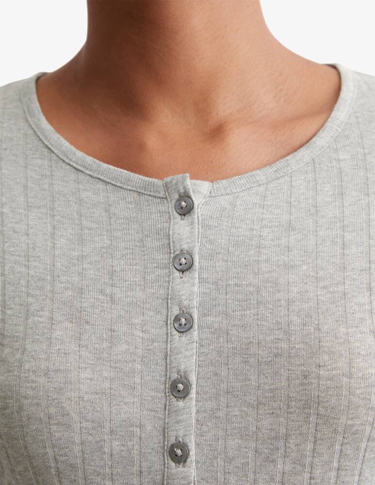 rinascente Marc O'Polo Henley ribbed t-shirt