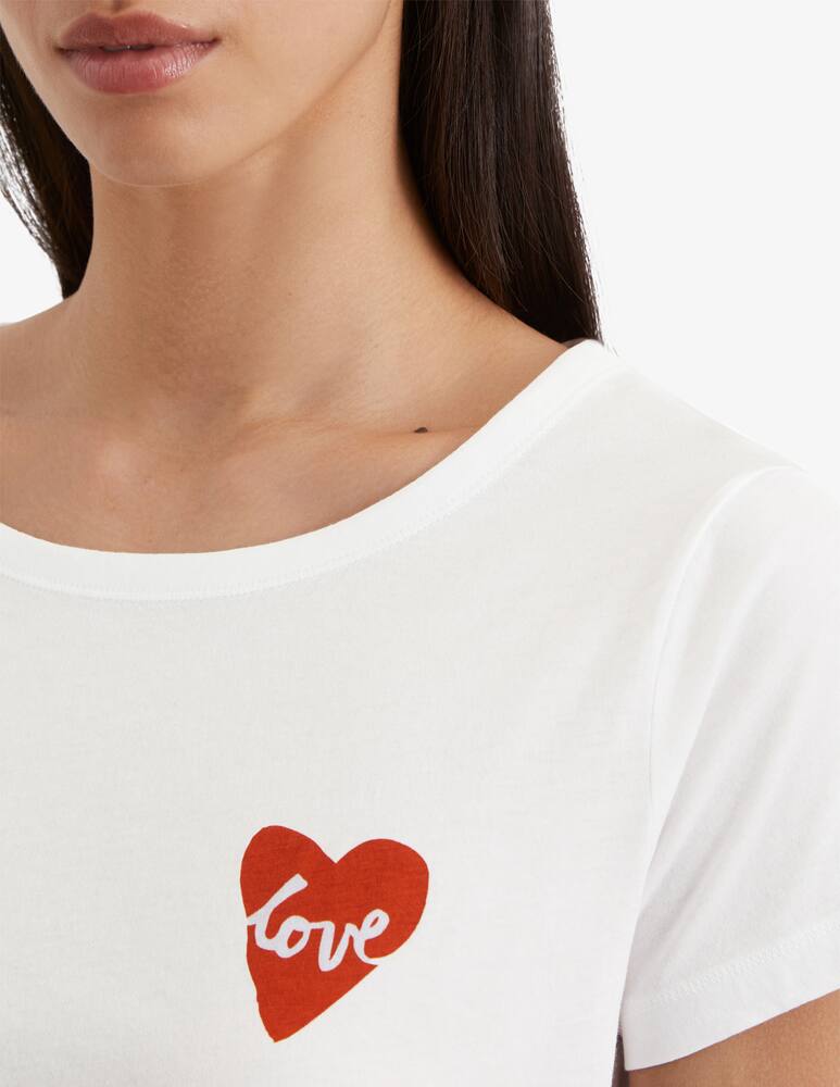 rinascente Marc O'Polo T-shirt stampa cuore