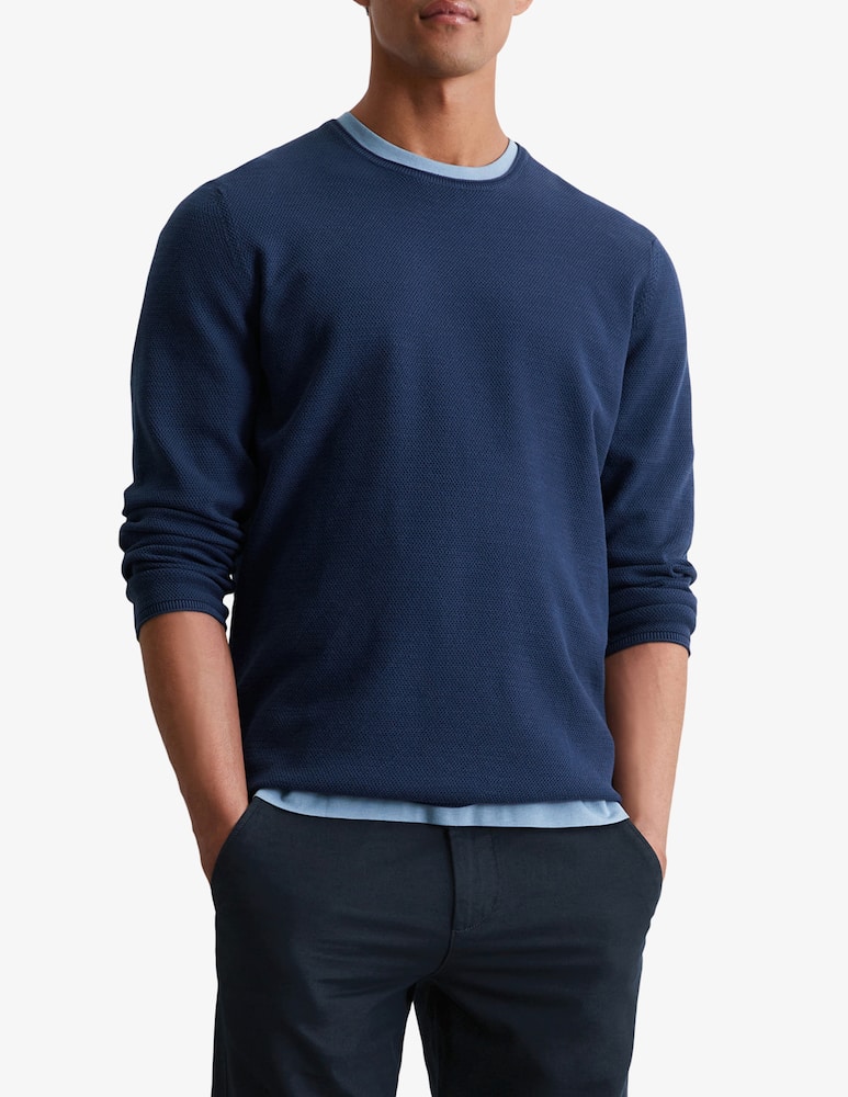 rinascente Marc O'Polo Piquet crewneck jumper