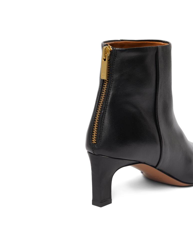 rinascente ATP Atelier Stivaletti Messina con tacco in pelle