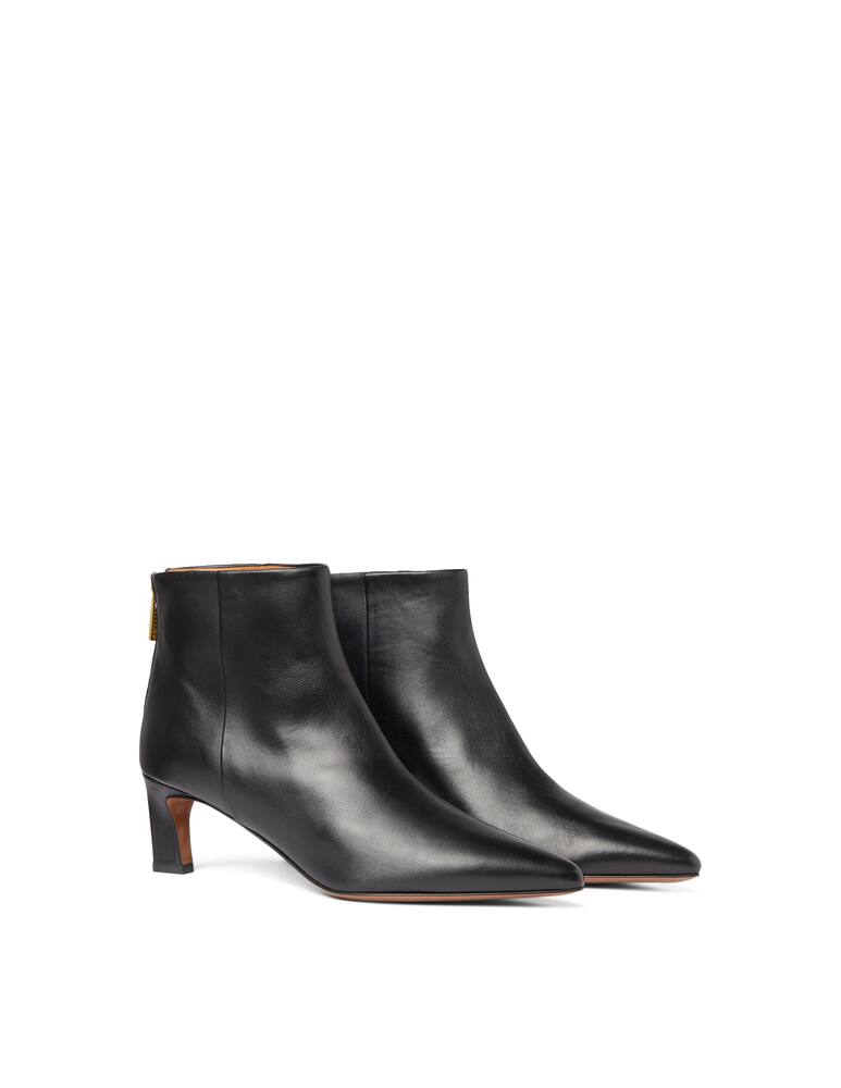 rinascente ATP Atelier Stivaletti Messina con tacco in pelle