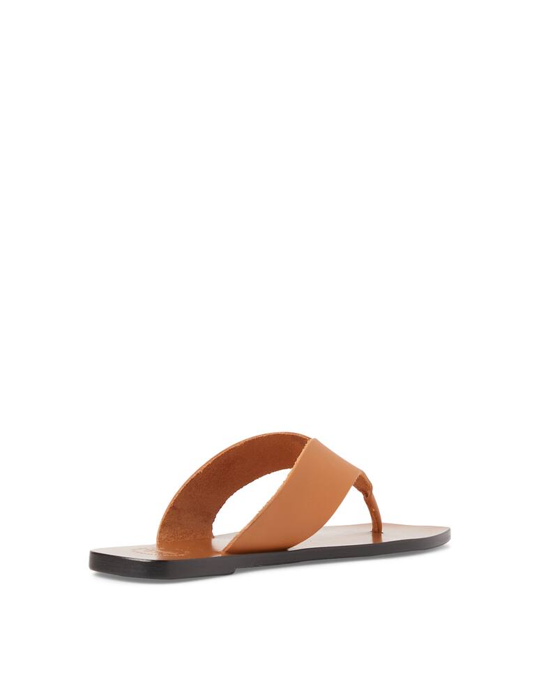 ATP Atelier Merine flip flops in earth-colored leather - picture 4 ATP Atelier Merine flip flops in earth-colored leather - picture 4