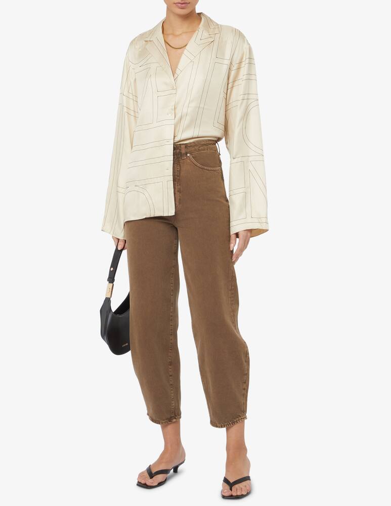 rinascente TOTEME Camicia in seta Monogram