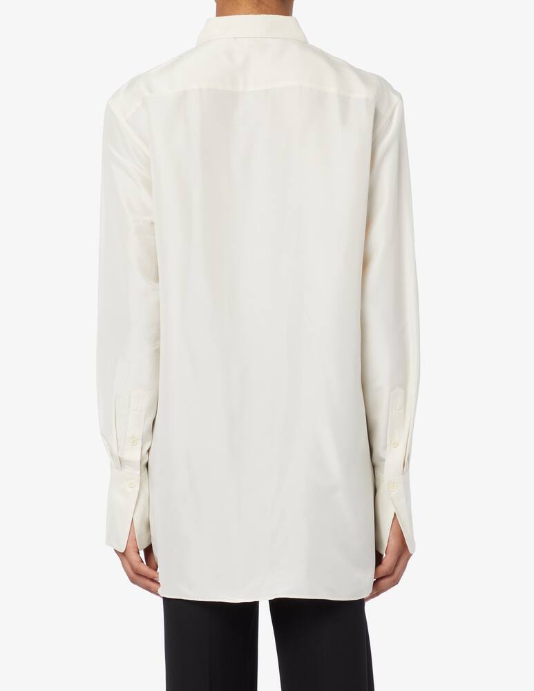 rinascente TOTEME Pleated silk shirt