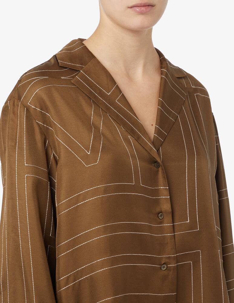 rinascente TOTEME Silk pj shirt
