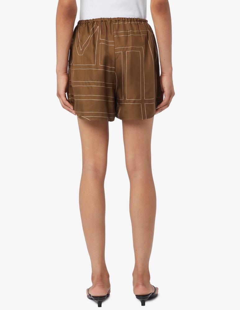 rinascente TOTEME Monogram silk pj pants