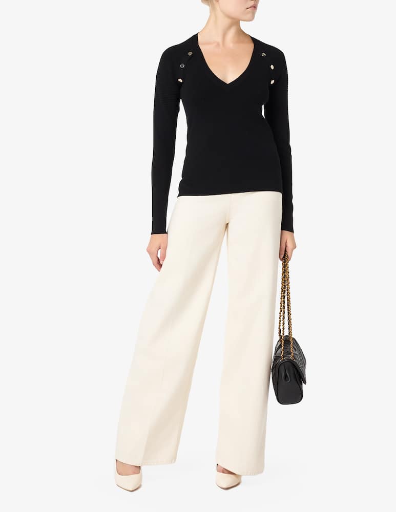 rinascente TOTEME Wide leg denim trousers