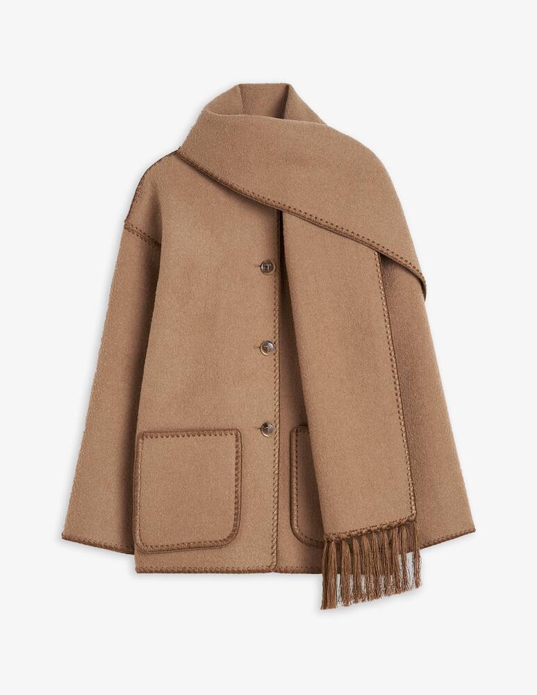TOTEME Coat with embroidered scarf - picture 1 TOTEME Coat with embroidered scarf - picture 1