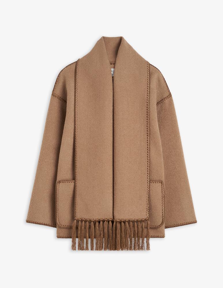 rinascente TOTEME Cappotto con sciarpa ricamata