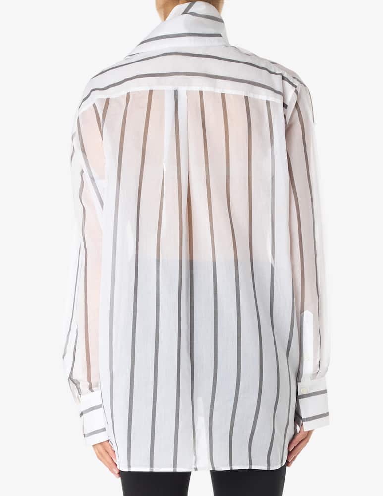 rinascente TOTEME Organza scarf shirt