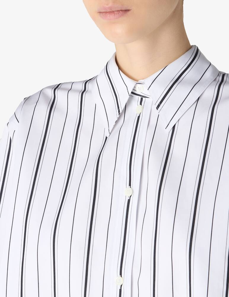 rinascente TOTEME Kimono-sleeve striped shirt