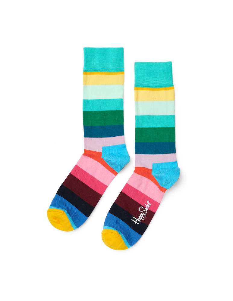 rinascente Happy Socks 6-pack half leg stripes socks
