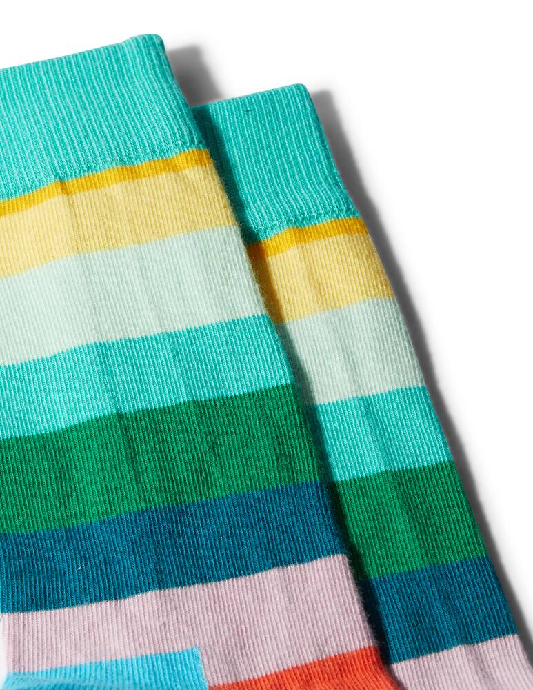 rinascente Happy Socks 6-pack half leg stripes socks