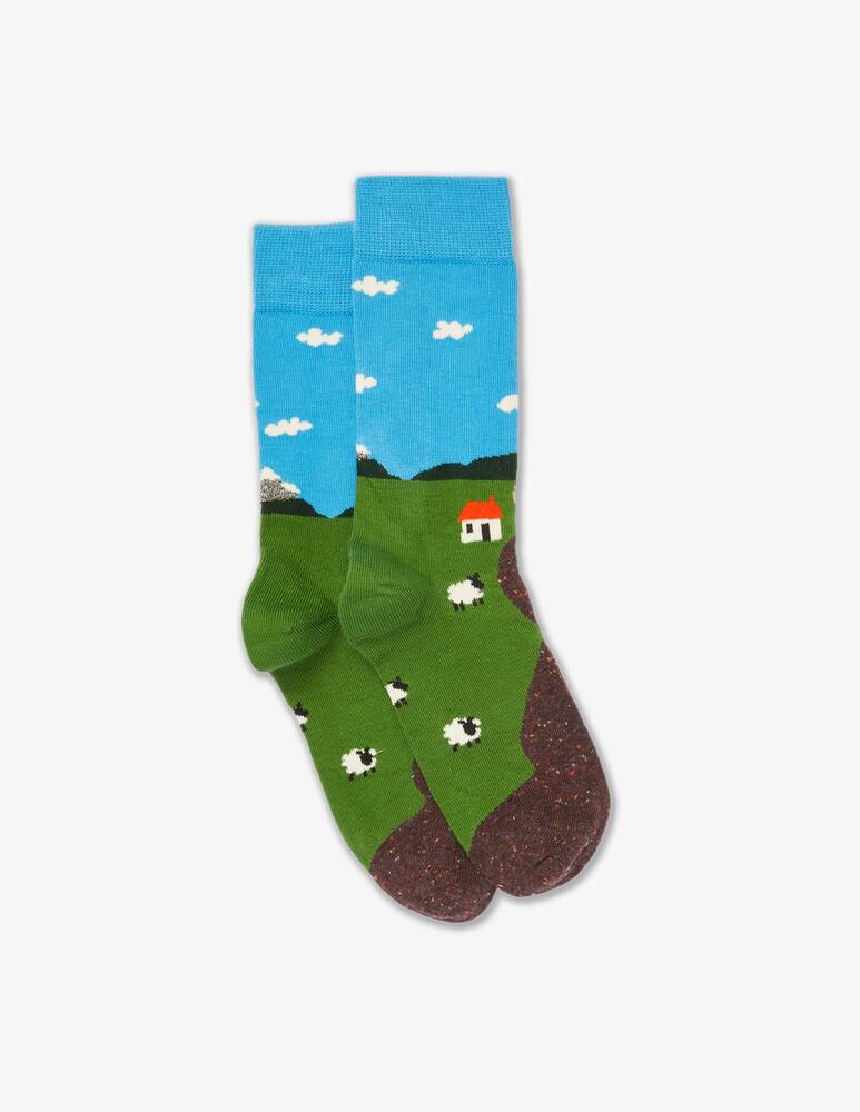 rinascente Happy Socks Calze Little house on the moorland  - Verde