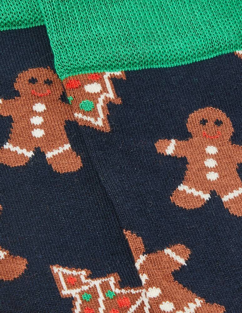 rinascente Happy Socks Socks Gingerbread Cookies - 4 pack 