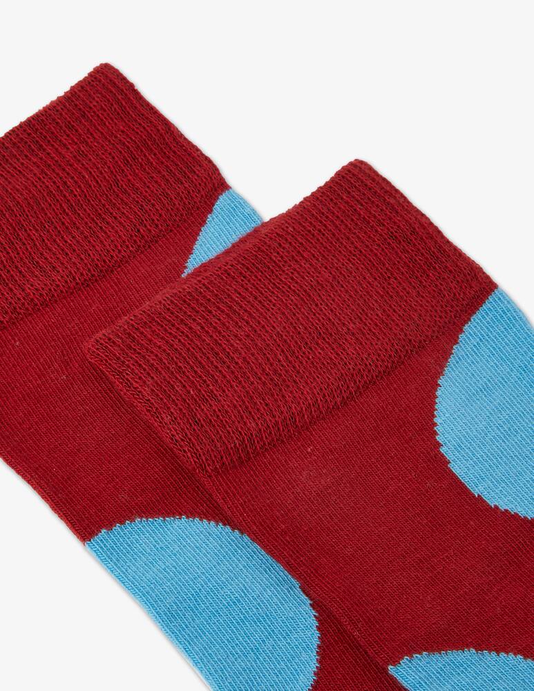 rinascente Happy Socks Calze Jumbo dot - Rosso