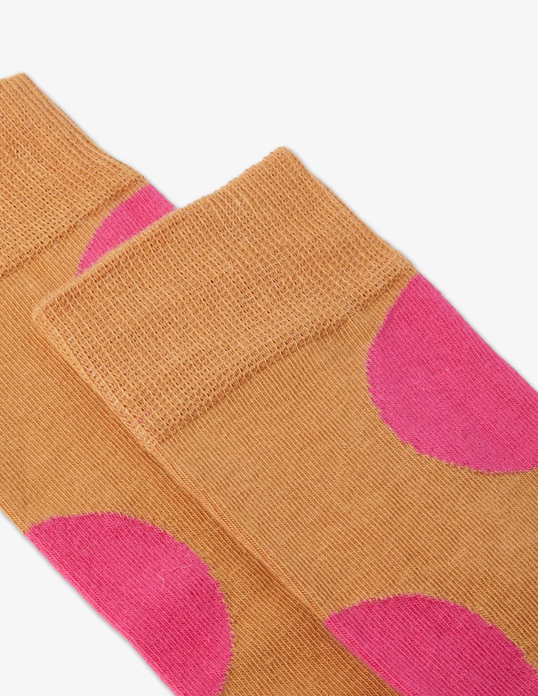 rinascente Happy Socks Calze Jumbo dot - Rosa