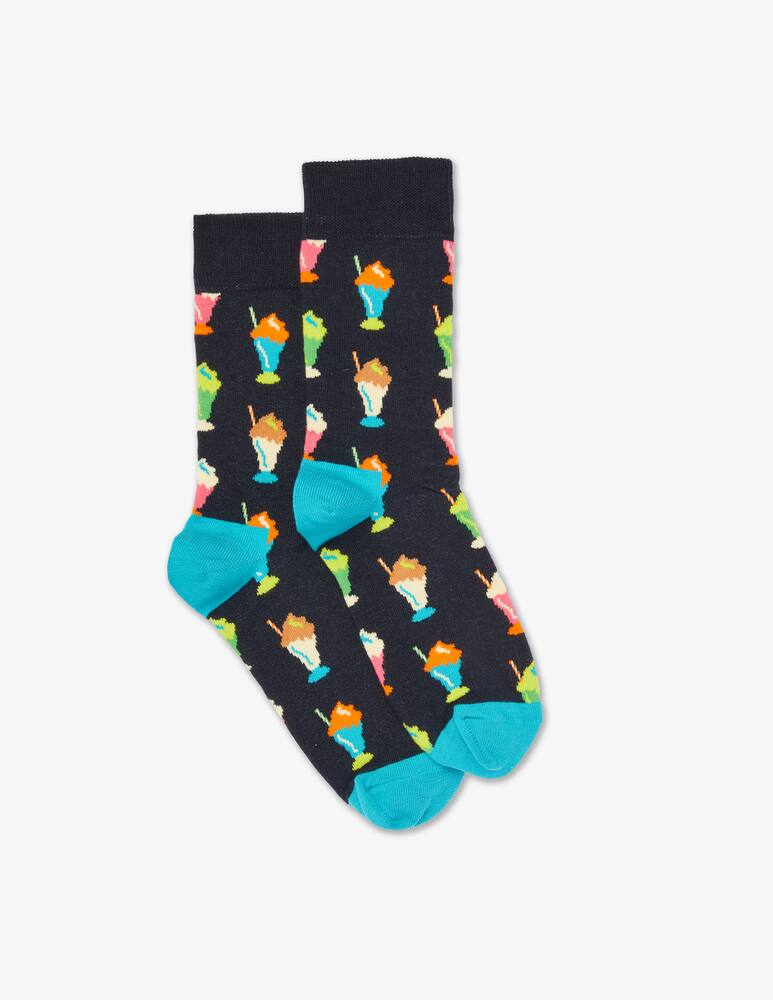 rinascente Happy Socks Milkshake sock - Black