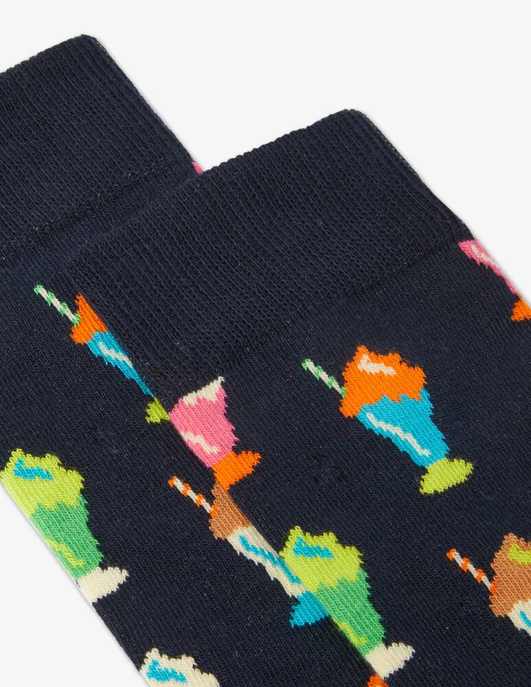 rinascente Happy Socks Milkshake sock - Black