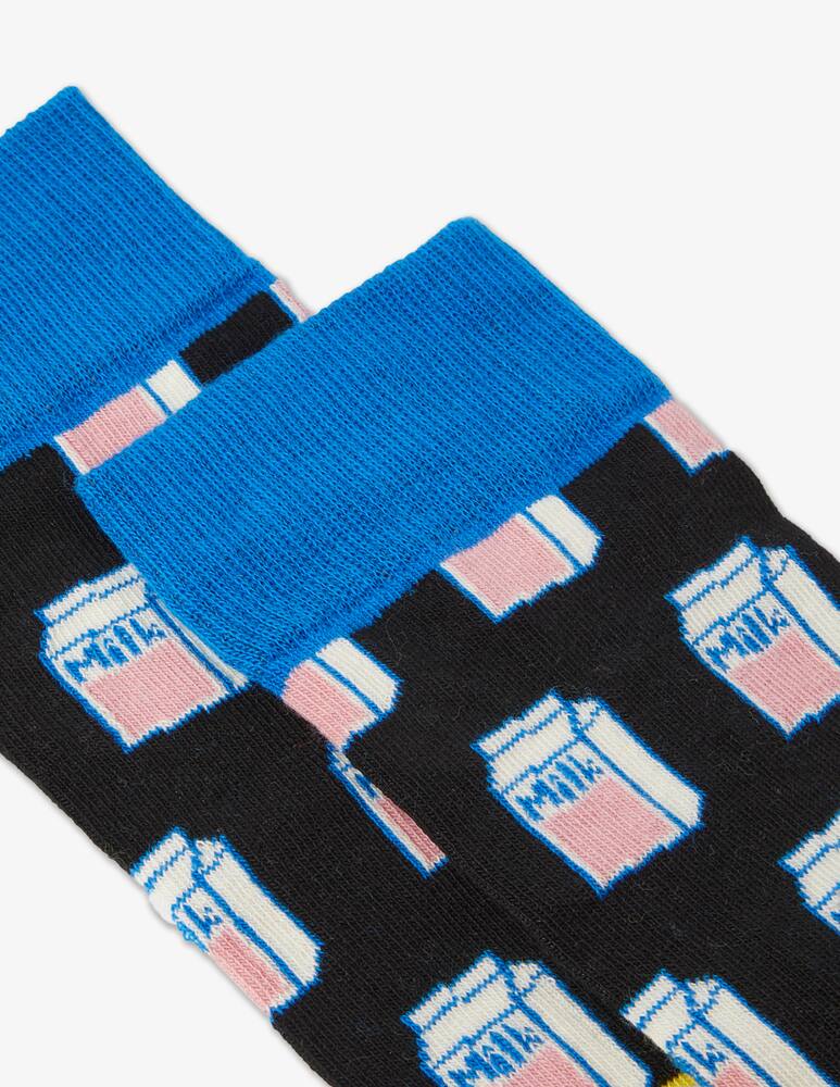 rinascente Happy Socks 3-pack Foodie socks gift set - Black