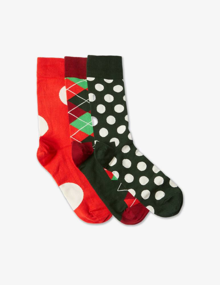 rinascente Happy Socks Gift set 3-pack holidays classics