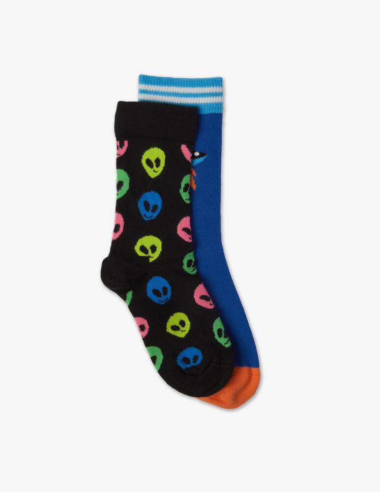 rinascente Happy Socks Confezione con 6 paia di calzini alien - Multicolor