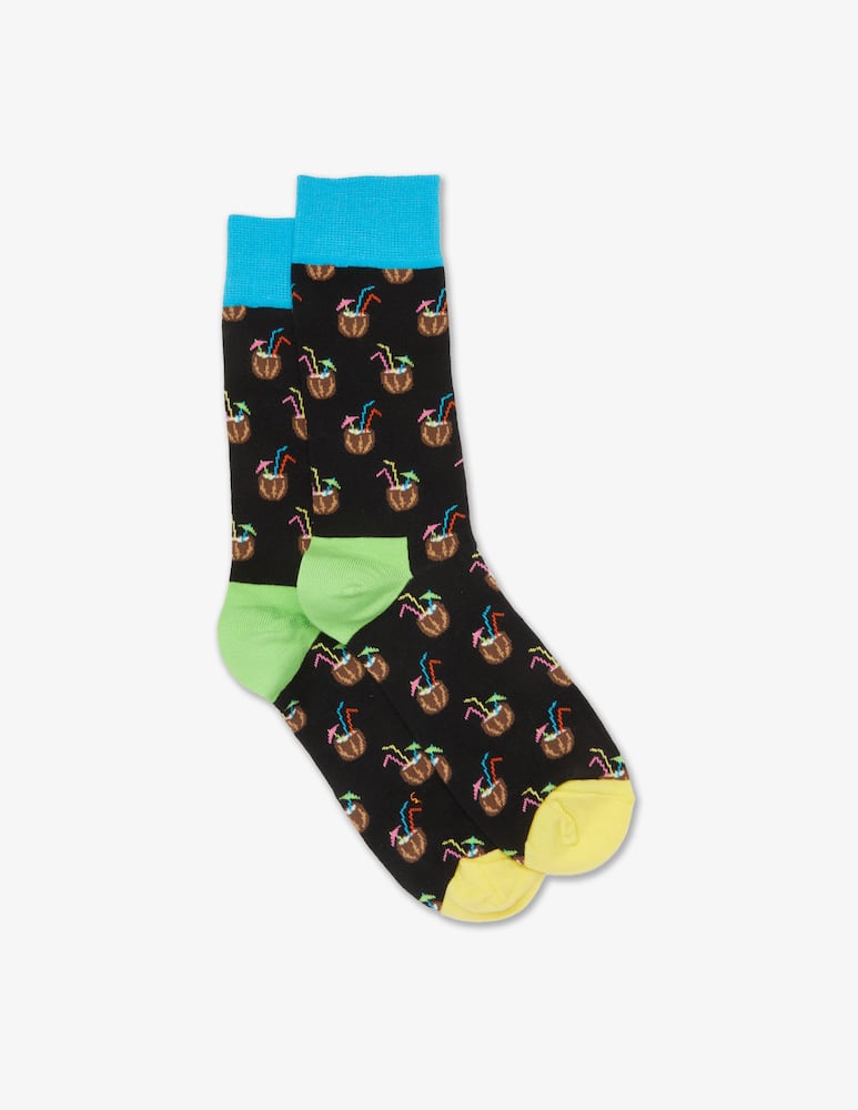 rinascente Happy Socks Cocunut cocktail socks 