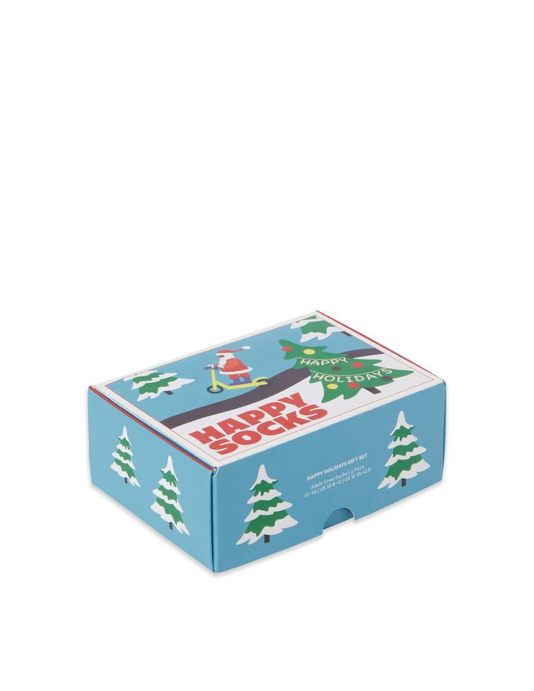 rinascente Happy Socks Gift set calzini 2-pack happy holidays